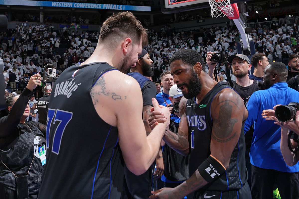 The Dynamic Duo: How Luka Dončić and Kyrie Irving are Dominating the Playoffs and Eyeing the Finals